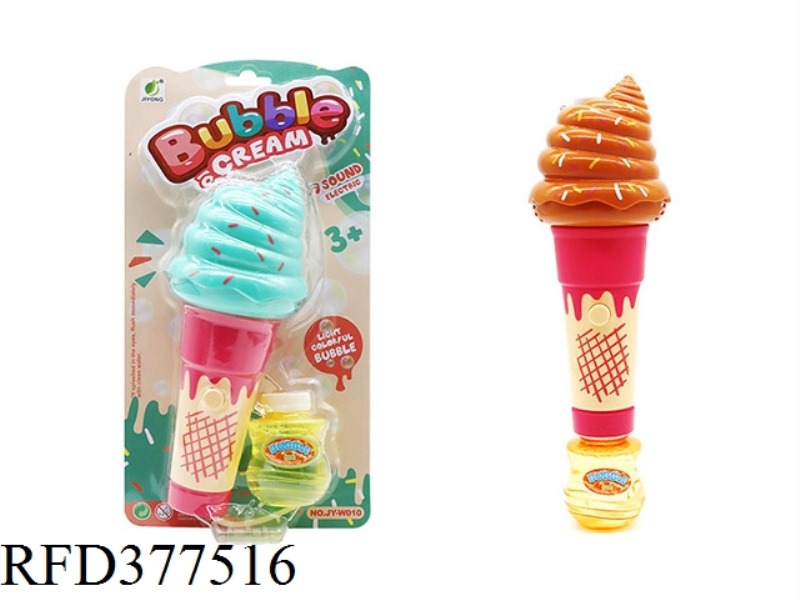 SOLID ICE CREAM SPRAY PAINT WITH MUSIC LIGHT SINGLE BOTTLE BLISTER STICK (ABS)