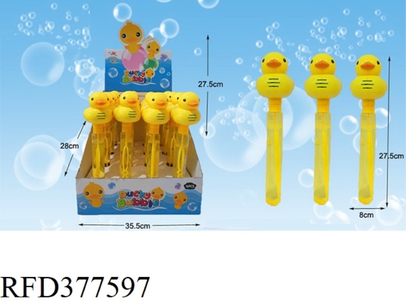 DUCK BUBBLE STICK 16PCS