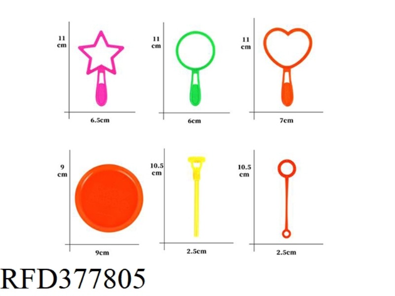 BUBBLE 6PCS