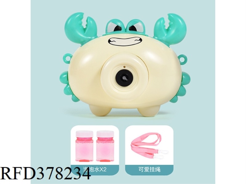 GREEN CRAB BUBBLE CAMERA (ENGLISH)