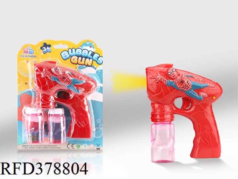 SPIDERMAN BUBBLE GUN