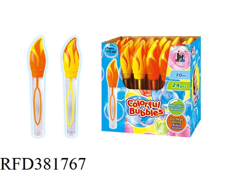 24PCS TORCH BUBBLE WATER
