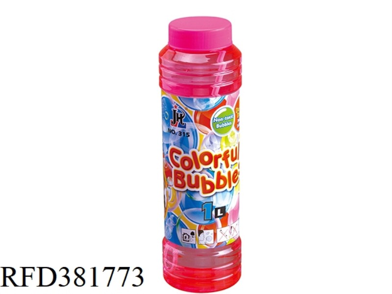 COLORFUL BUBBLE WATER