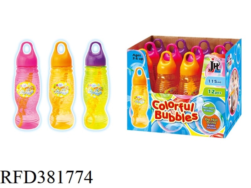 12PCS COLORFUL BUBBLE WATER
