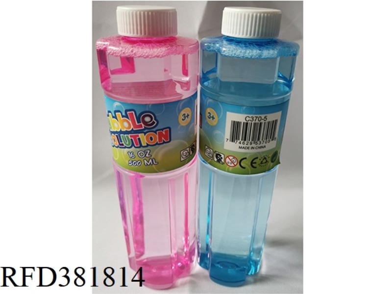 500ML HIGH BOTTLE OF BUBBLE WATER