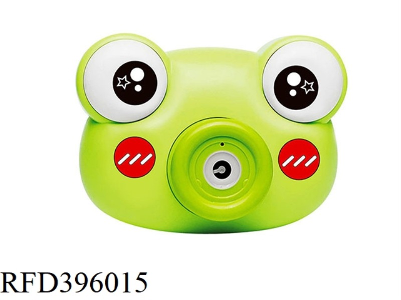 FROG BUBBLE CAMERA HAS TWO EYES WITH LIGHTS (ENGLISH VERSION)