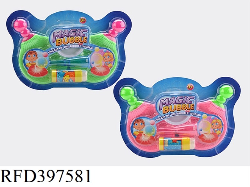 RACKET BOUNCING BUBBLES (A PAIR OF RACKETS)