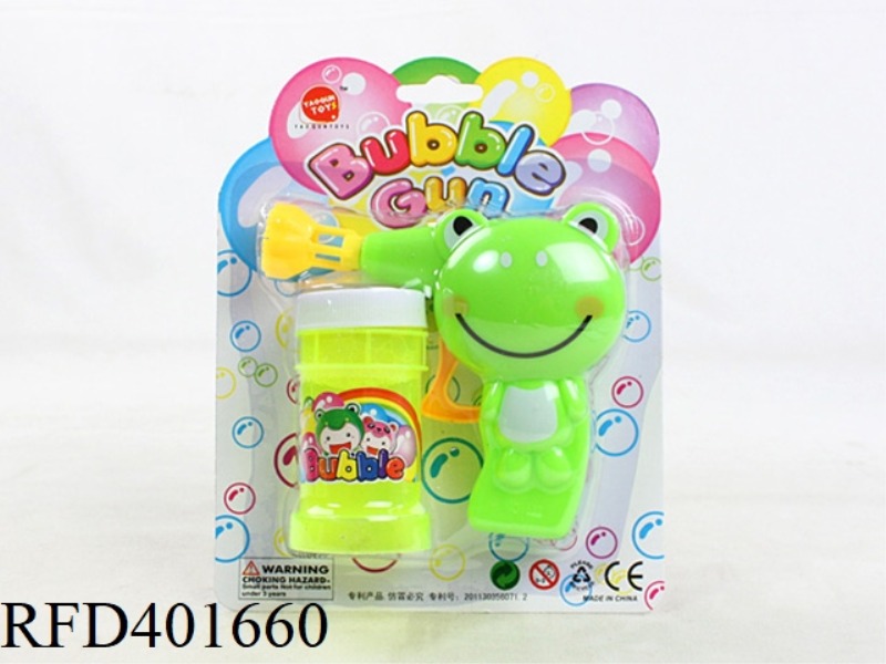 FROG MANUAL BUBBLE GUN