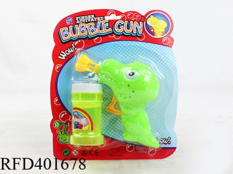 DINOSAUR MANUAL BUBBLE GUN