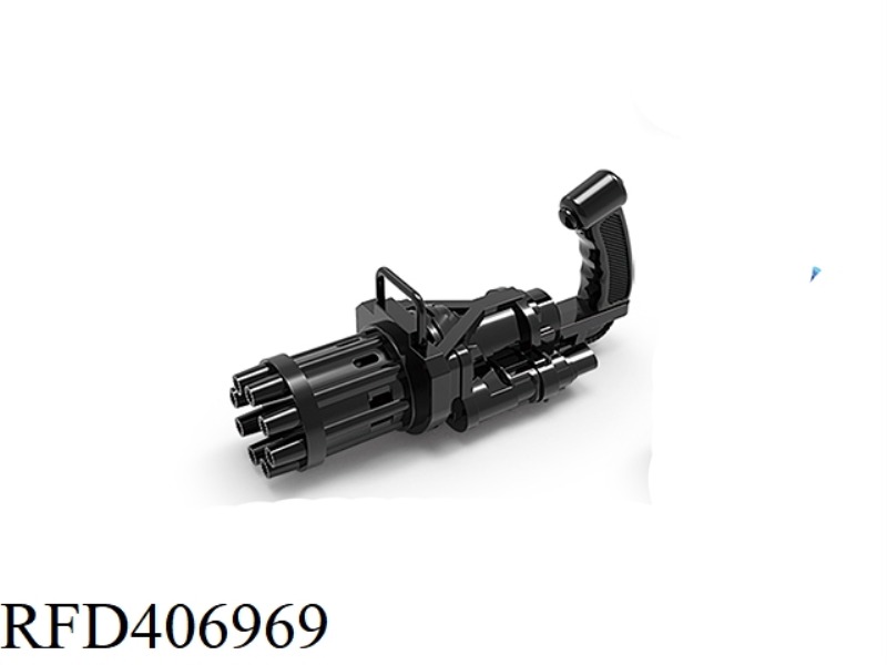 GATLING BUBBLE GUN (BLACK)