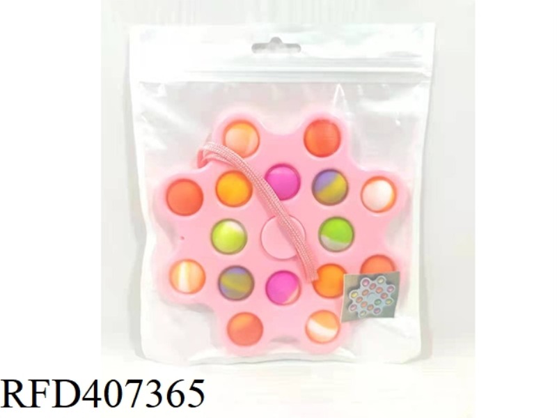 SIXTEEN BUTTON BUBBLE FINGER TOP