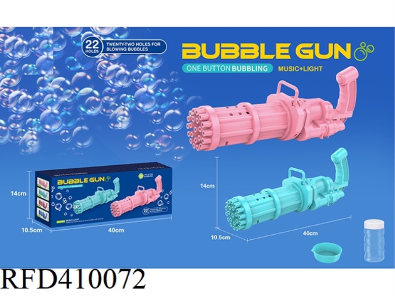 22 HOLE BUBBLE GUN