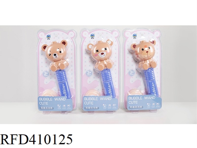 CARTOON ELECTRIC BUBBLE WAND WITH LIGHT MUSIC