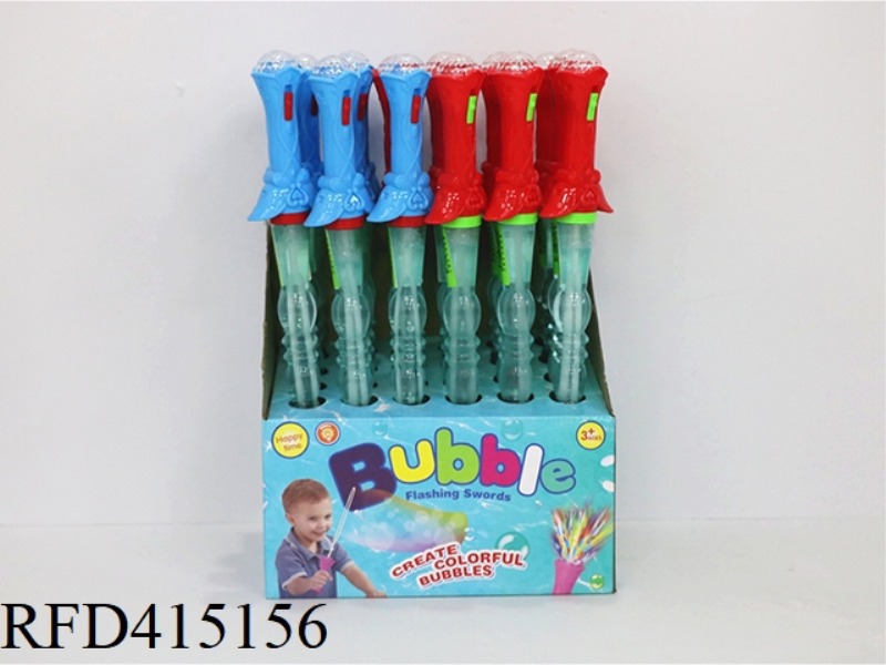 COLORFUL LIGHT BUBBLE SWORD (24PCS)