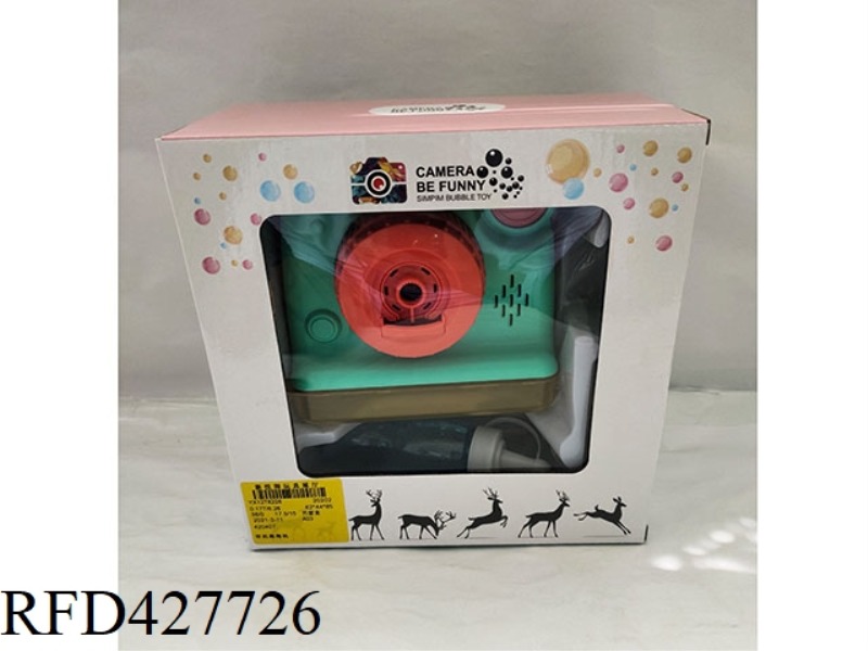 CAMERA BUBBLE MAKER