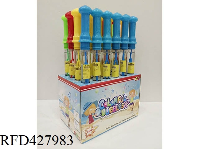 BUBBLE SWORD HANDLE 24PCS