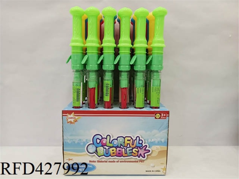 BUBBLE SWORD HANDLE 24PCS