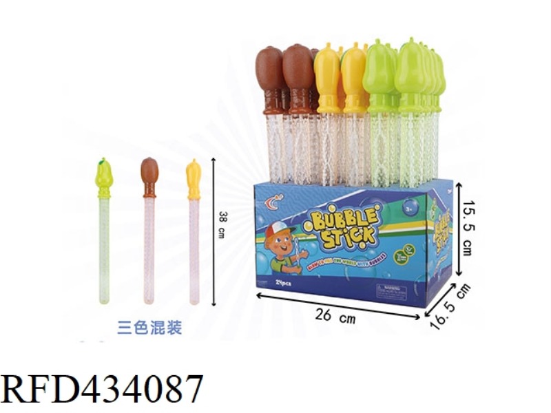 FRUIT BUBBLE STICK 24PCS