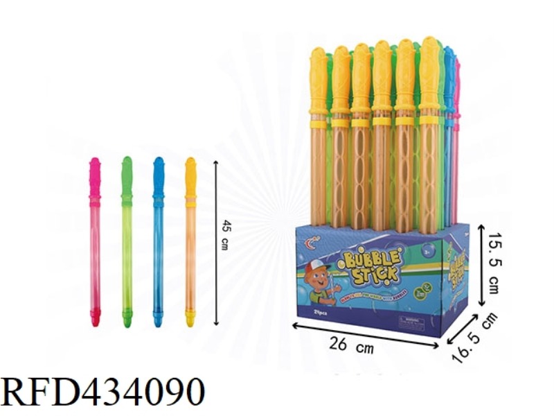 ROSE WATER CANNON BUBBLE STICK 24PCS