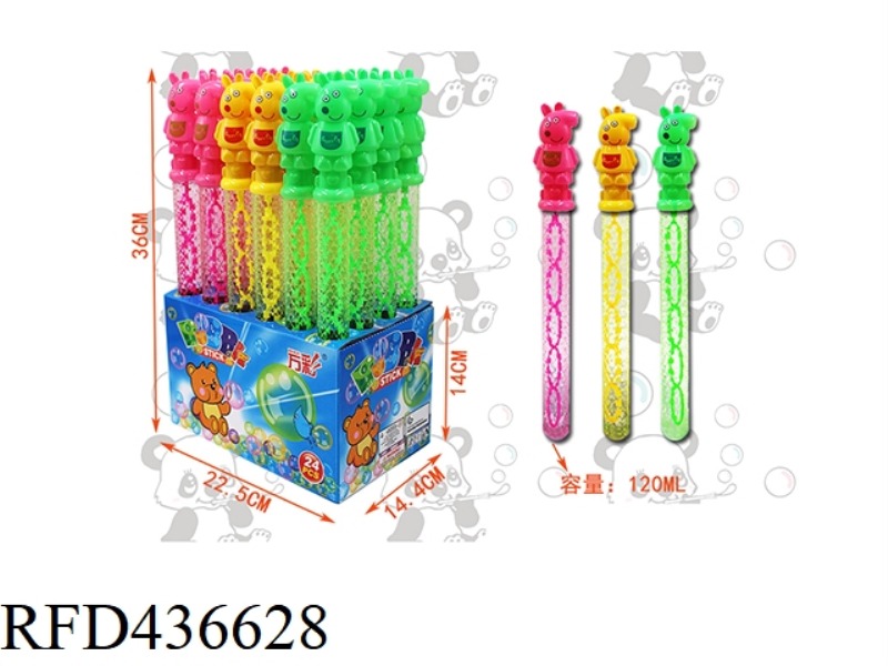 PIGGY PAIGE BUBBLE STICK 24PCS