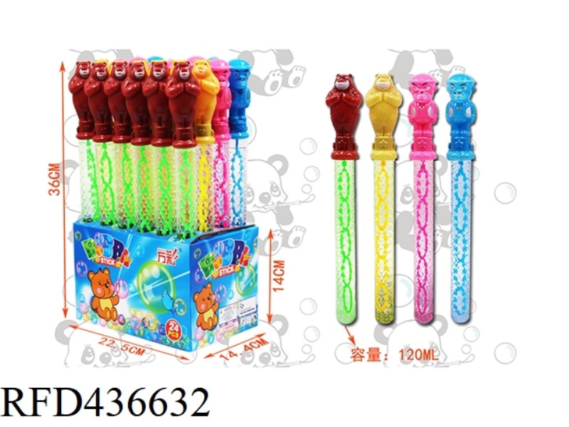 BALD STRONG BUBBLE STICK 24PCS