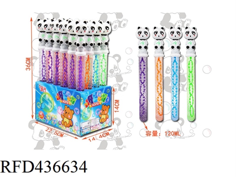 PANDA BUBBLE STICK 24PCS