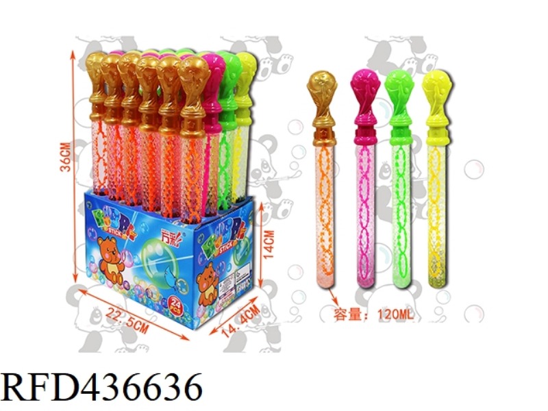 TROPHY BUBBLE STICK 24PCS