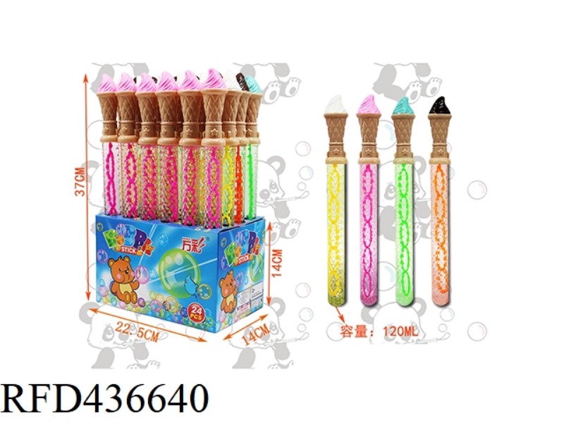 LARGE ICE CREAM BUBBLE STICK 24PCS