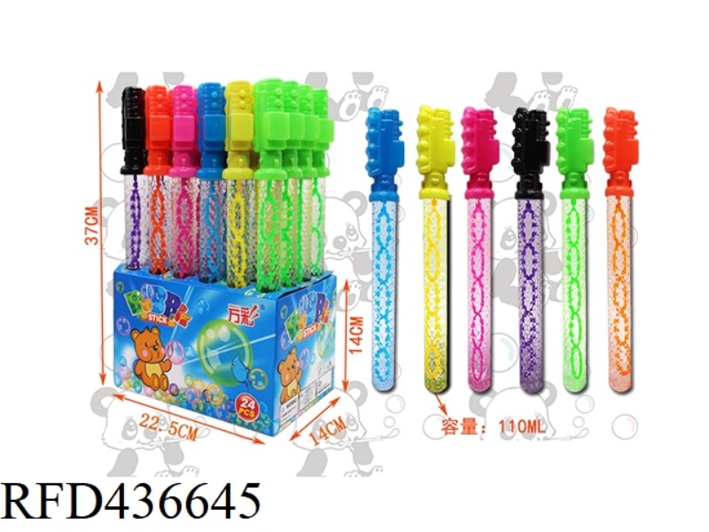 TRAIN BUBBLE STICK 24PCS