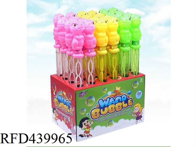 DINOSAUR BUBBLE STICK (24PCS)