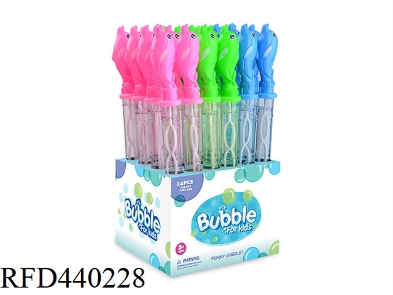 DOLPHIN BUBBLE STICK 24PCS