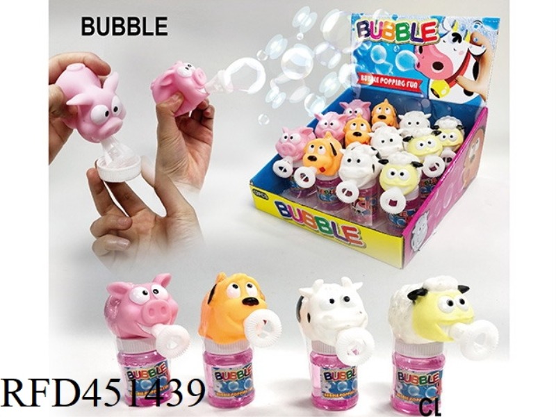 ANIMAL BUBBLE WATERCOLOR BOX 12PCS