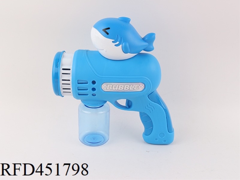 10-HOLE BUBBLE PISTOL SHARK (120ML)