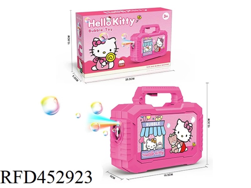 HELLO KITTY BUBBLE MACHINE
