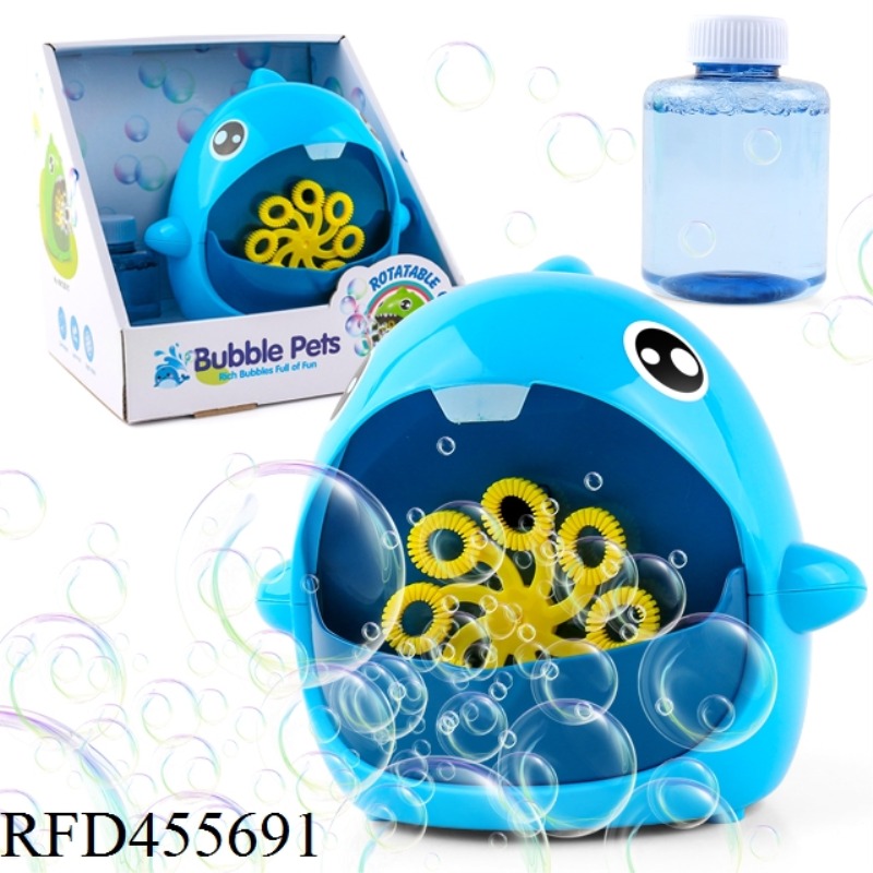 ELECTRIC SHARK BUBBLE MACHINE