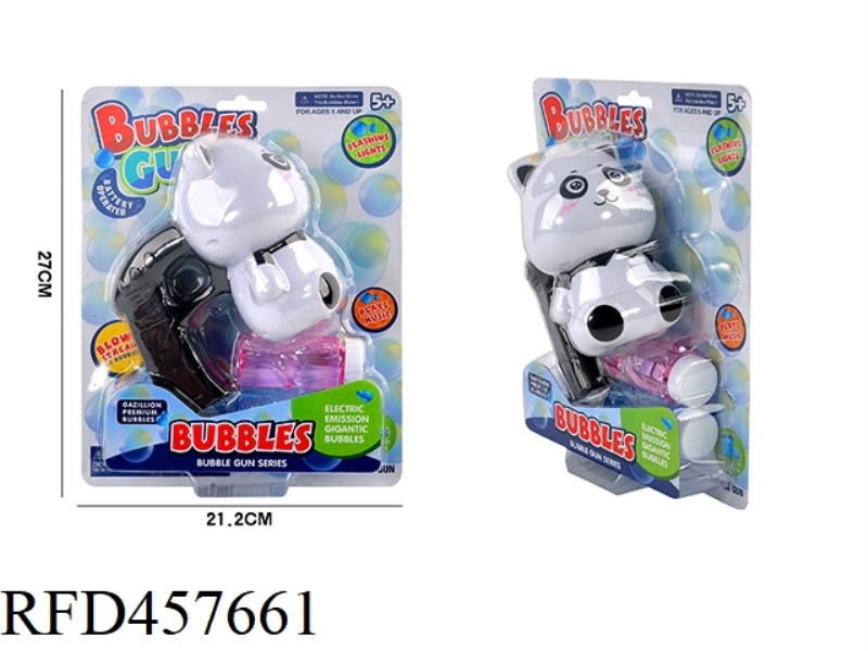 PANDA BUBBLE GUN
