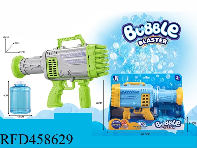 B/O Dip Bubble Blaster 45 Holes w/ 4oz bubble solution