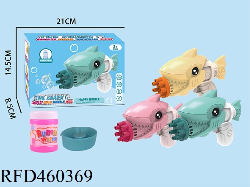 THE SHARK MULTI HOLE BUBBLE GUN