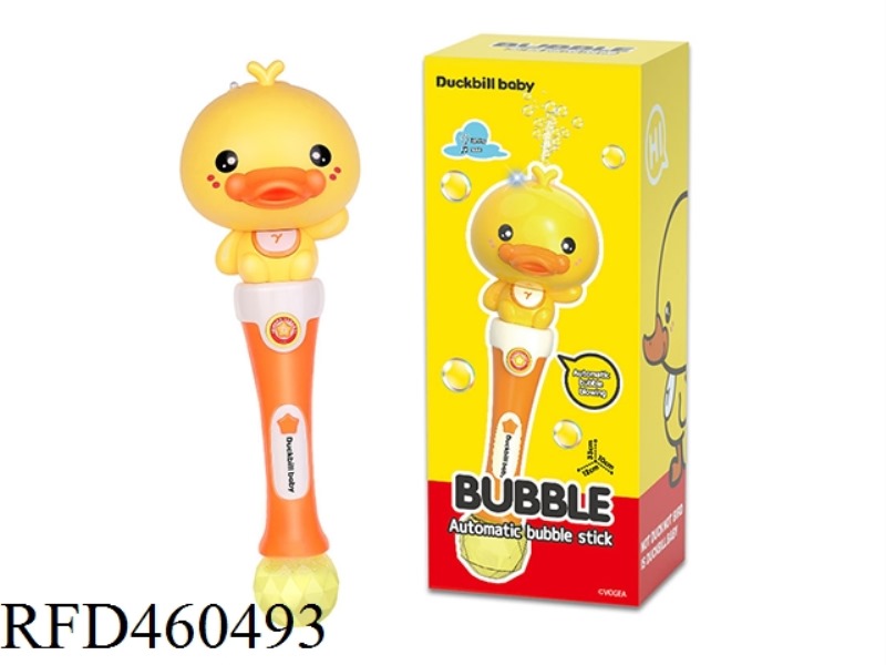 DUCKBILL AUTOMATIC BUBBLE STICK - ORANGE