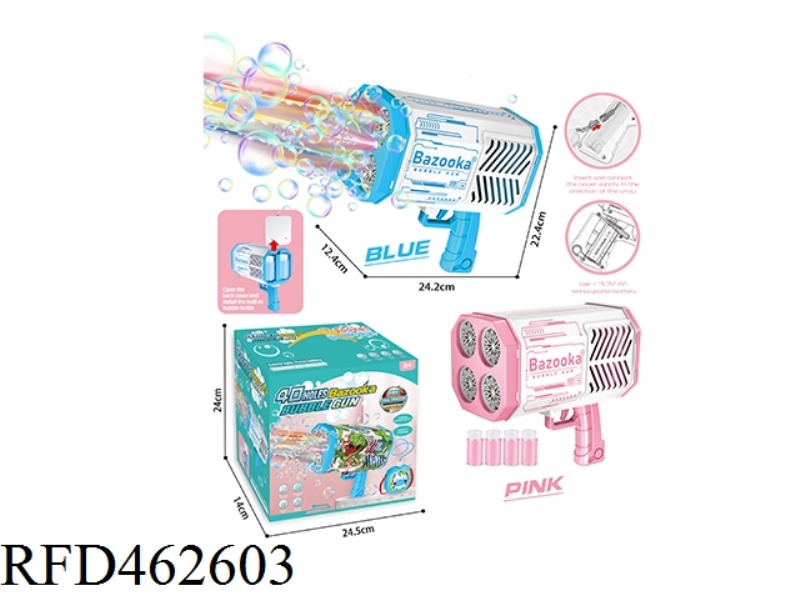 40 HOLE AUTOMATIC WATER FILLING BUBBLE MACHINE