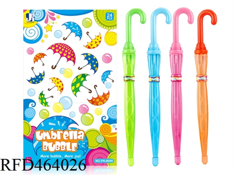 24 UMBRELLA BUBBLE STICKS