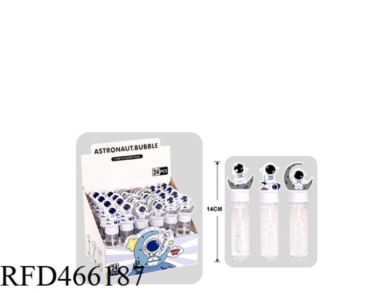 ASTRONAUT BUBBLE WAND (24PCS)