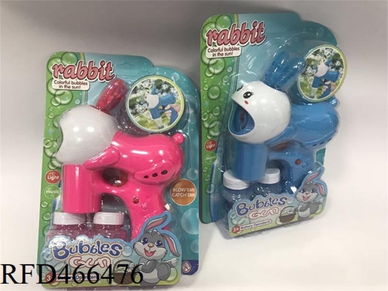 RABBIT ELECTRIC BUBBLE GUN