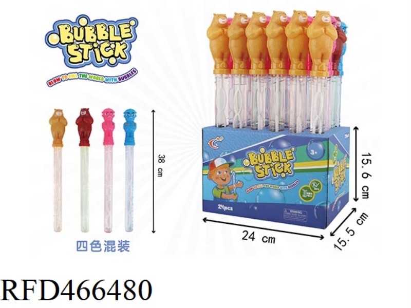 BEAR HAUNTING BUBBLE STICK 24PCS
