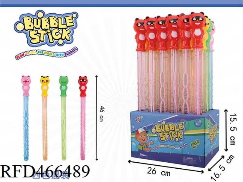 CARTOON BUBBLE STICK 24PCS