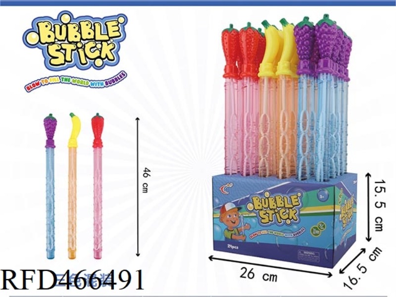 FRUIT BUBBLE STICK 24PCS