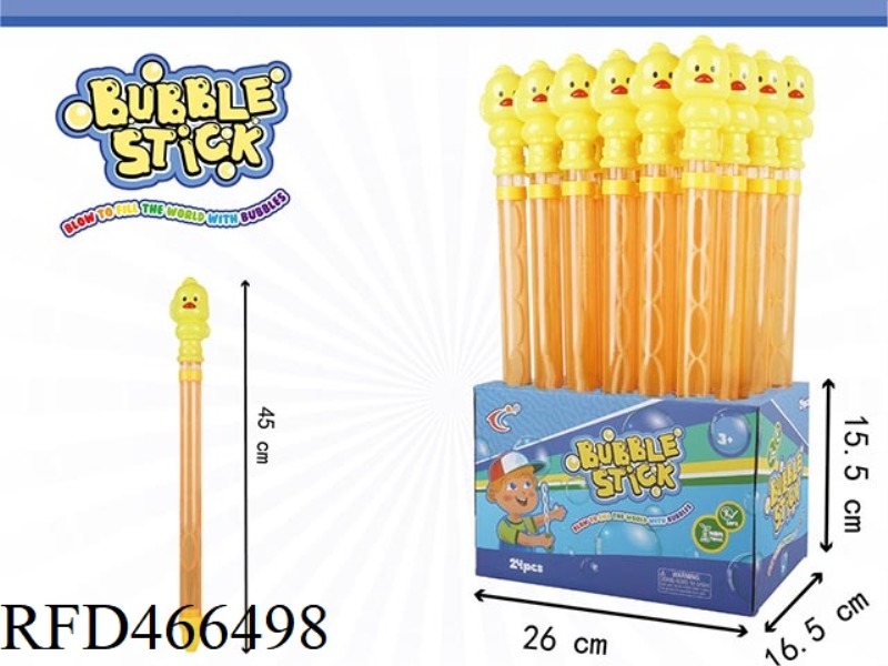 DUCK WATER CANNON BUBBLE STICK 24PCS