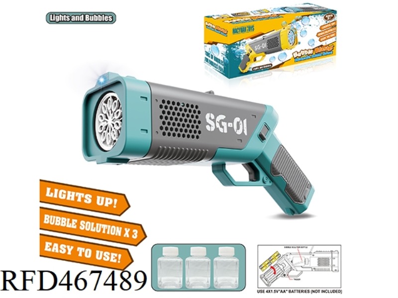 MASTER ELECTRIC BUBBLE GUN