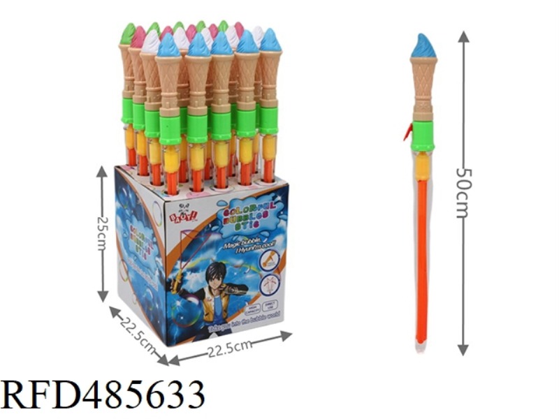 CARTOON WESTERN SWORD ICE CREAM 20 / DISPLAY BOX