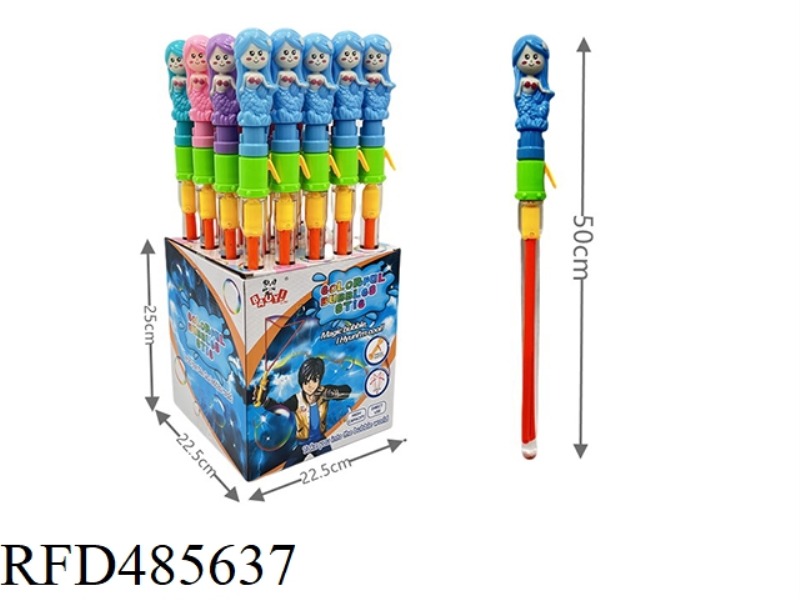 CARTOON WESTERN SWORD MERMAID 20 / DISPLAY BOX
